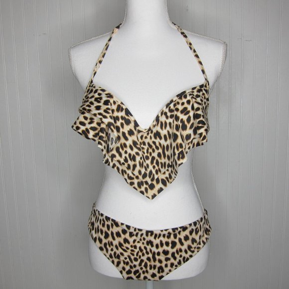 PINK Victoria's Secret Other - PINK Victoria's Secret Leopard Print Bikini TOP